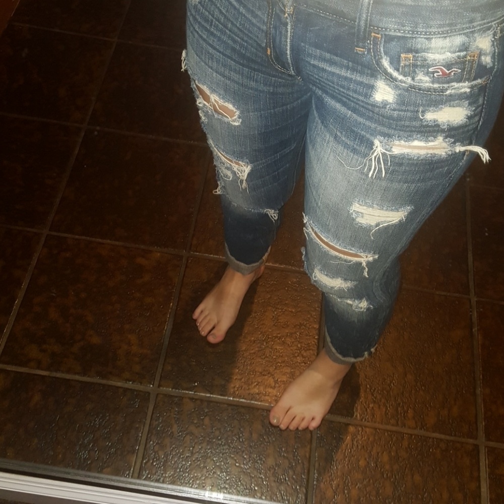 Hollister Ripped Jeans